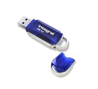 Integral Pen Drive Memoria USB 3.0 Courier de 512 GB Azul hasta 30 MBs