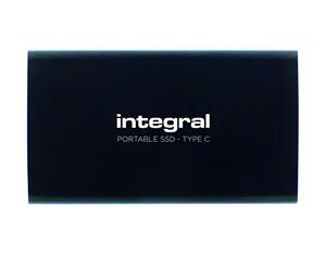 Integral SSD portátil de 480 GB, Disco Duro Externo Flash Doble Conector USB 3.1 y Tipo C, Ultra Compacto, antigolpes, Alta Velocidad hasta 500 MB/s