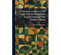 Integral Surfaces of Pairs of Differential Equations of the Third Order