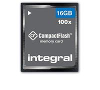 Integral Tarjeta Compact Flash de 16 GB diseñada para los entusiastas de la fotografía, Durabilidad y fiabilidad