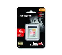 Integral Tarjeta de Memoria CFexpress Tipo B 2.0 512GB, 8K Raw, 4K 120FPS, Lectura 1800MB/s, Escritura 1200MB/s, Sostenida 900MB/s, Ideal para Fotografía y Cine Profesional