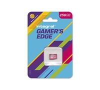 Integral Tarjeta Micro SD Gamer's Edge de Integral 256GB para Nintendo Switch - Carga, guarda y almacena con rapidez juegos, DLC y datos, creada para Nintendo Switch, Switch Lite y Switch OLED.