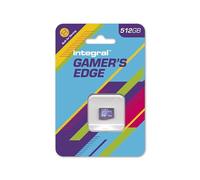 Integral Tarjeta Micro SD Gamer's Edge de Integral 512GB para Nintendo Switch - Carga, Guarda y almacena con rapidez Juegos, DLC y Datos, creada para Nintendo Switch, Switch Lite y Switch OLED.