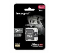 Integral ULTIMA PRO Class 10 Tarjeta Memoria Micro SD FULL HD 64GB 90MB/s