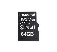 Integral tarjeta Micro SD de 64 GB 4K Ultra-HD vídeo, memoria de alta velocidad Microsdxc hasta 100 MB/S V30 UHS-I U3 A1 C10