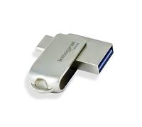 Integral Unidad Flash 16GB 360-Dual USB 3.2 Gen 1 Tipo A & USB-C - Transferencias de 5Gbps - Plug & Play - Compatible con PC, portátil, Smartphones, iPhone 15/16, MacBook Pro/Air y iPad Pro