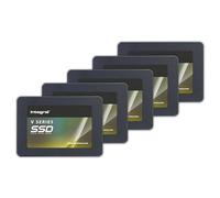 Integral Unidad SSD interna SATA III de 2,5 pulgadas, paquete de 4 unidades, 480 GB, hasta 520 MB/s de lectura y 470 MB/s de escritura