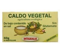 Integralia Caldo Vegetal Eco Bajo En Sal 6Pastillas 300 Ml