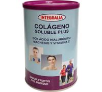 Integralia Colágeno Soluble Plus hialurónico magnesio sabor frutas del bosque 360g