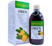 Integralia Dren Originalia Jarabe 500ml - Tratamiento Depurativo y Drenante Natural - Con Alcachofa, Cardo Mariano, Cola de Caballo y Té Verde - Eliminación de Líquidos y Control de Peso