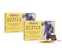 Integralia Extralia Senior Pack 2 Unidades 20 Viales Bebibles | Jalea Real Fresca, Polen, Harpagofito, Equinácea, Selenio, Beta-Caroteno, Vitaminas C y E