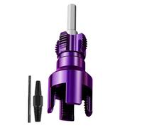Integrated Internal & External Pipe Threading Tools, Extractor de tubos, Mantenimiento Opener, Herramienta de eliminación de Rust para Plumbing, Basement, Garage, Garden, Outdoor Projects, 18,7 mm