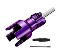Integrated Pipe Threading Tool, Internal and External Extractor for Plumbing, Alloy Steel Repair and Maintenance in Basement, Garage, Garden, and Outdoor Use, 2.62x0.7cm, 2.62x0.94cm