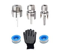 Integrated PVC Pipe Threading Tool - Double Function Leakproof Internal External Threader For Plumbing Electrical Wiring Conduit Repair & Construction Projects | Suitable For Workshop Maintenance Use
