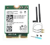 Intel AC 9560 WiFi 5 Adaptador inalámbrico, 802.11ac, banda doble, 1.73 Gbps, Bluetooth 5.1, interfaz M.2 CNVio