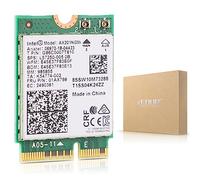 Intel AX201NGW - Tarjeta inalámbrica Wi-Fi 6 M.2: CNVio2, Bluetooth 5.2, 2400 Mbps 2.4 GHz 5 GHz adaptador de red para laptop compatible con Windows 10/11 (64 bits) Linux Chrome OS solo disponible con