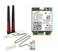Intel BE200 Bluetooth 5.4 Wi-Fi 7 tarjeta BE200NGW 2.4/5/6 GHz 5.8 Gbps Wrieless adaptador para Windows 11 Desktop PC con antenas