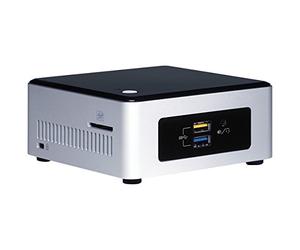 INTEL BOXNUC5PGYH0AJ NUC5PGYH - Kit de ordenador (1,6 GHz, RAM 2 GB, SSD 32 GB, gráficos HD, GigE, WLAN, Bluetooth 4.0 802.11a/b/g/n/ac