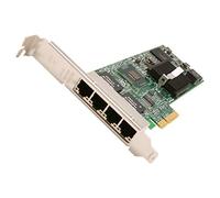 Intel E1G44ET2BLK - Módem Adaptador de Red Gigabit Intel ET2 Cuatro Puertos para Servidor Adaptador PCI Express Ethernet, Fast Ethernet, Gigabit Ethernet 10Base-T, 100Base-TX, Puertos 1000Base-T 4