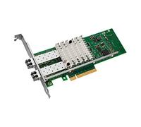 Intel Ethernet Server Adapter X520-SR2 - Adaptador de red PCI Express 2.0 x8 Low Profile Gigabit Ethernet, 10 Gigabit Ethernet, FCoE 10GBase-SR de 2 puertos