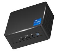 Intel NUC 12 para ASUS Barebone, 12ª generación Core i7-1260P (12 núcleos y 4.7 GHz) de baja potencia, gráficos Intel Iris Xe 8K, mini PC para juegos con soporte de montaje Vesa (sin RAM, sin SSD, sin