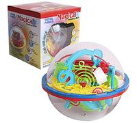Intelecto Laberinto 3D Pelota Puzzle Juego de Rompecabezas para Entrenamiento Espacial y Educación Juguete para Niños Mayores de 6 Años
