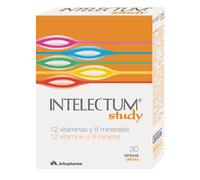 Intelectum Study 30 Cápsulas - Complemento Alimenticio para Estudiar, Rendimiento Intelectual