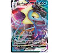 Inteleon VMAX 050/192 - Tarjeta de Pokémon ultra rara (SWSH Rebel Clash) + cargador superior TitanCards®