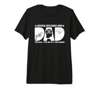 Inteligencia Artificial Amante Papá Los Robots AI Artificial Camiseta Premium