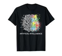 Inteligencia Artificial Cerebro Arte Ciencia Matemáticas Camiseta