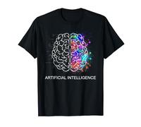 Inteligencia artificial Cerebro Arte Ciencia Matemáticas Camiseta