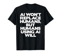Inteligencia Artificial Divertida IA No Reemplazará A Los Humanos Camiseta