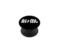 Inteligencia Artificial IA Divertido ML Aprendizaje Automático AI/ML PopSockets PopGrip Adhesivo