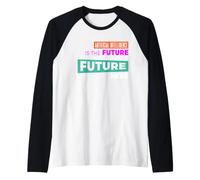 Inteligencia Artificial - IA - es el Futuro ya está aquí Camiseta Manga Raglan