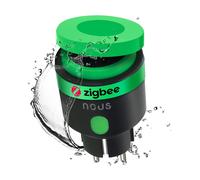 Enchufe Zigbee NOUS, Enchufe Inteligente Para Exteriores IP44, Enchufe con Medidor, Compatible con Accesorios Alexa, Dispositivos Domésticos Inteligentes, Google Home, Smart Life, 2MQTT, 16A