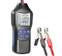 Inteligente para probador de batería para vehículos eléctricos y de gas, pantalla LCD, analizador de capacidad de voltaje de resistencia interna, herramienta de reparación de diagnóstico (A)