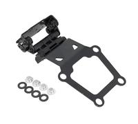 Inteligente Teléfono Soporte Soporte De Navegación GPS Motocicleta para Kawasaki para Versys X-300 2016-2021, Extensión para Manillar De Teléfono. Adaptador(Negro 2)