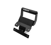 Inteligente Teléfono Soporte Soporte De Navegación para Parabrisas Motocicleta para VOGE DS900X DSX900 Valico 900 DSX 2024-2025, para Teléfono GPS 12 Mm/22 Mm Adaptador(Negro 2,22 mm)