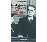 Intelligence avec l'ennemi : Le procès Brasillach