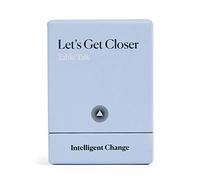 Intelligent Change Let’s Get Closer: Table Talk Edition (52 Prompt Cards) - Dinner Party Conversation Starters - Question and Answer Game for Friends, Family, Couples - Fun Card Game for Adults