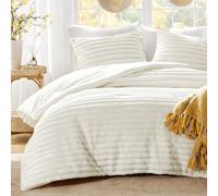 Intelligent Design Juego de edredón Individual, Ropa de Cama de Felpa, Reverso de Microfibra, 2 Piezas, Ligero, súper Suave, edredón de Terciopelo Acanalado, 1 Funda, Juego de Cama Esponjoso para