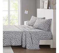 Intelligent Design Juego de sábanas de Microfibra Estampadas, decoración de Dormitorio Suave y Moderna, Bolsillo Profundo elástico, para Todas Las Estaciones, Ligero, Transpirable, Ropa de Cama