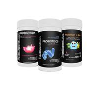 Intelligent Labs Pack 3-en-1: Probióticos para Adultos, Mujeres y Niños. 60 Porciones, Suministro para 60 Días por Paquete. Apoyo Integral para la Salud Digestiva e Inmune de toda la Familia.