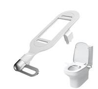 Intelligent Toilet Flusher | ABS Dual-Nozzle Bidet Attachment 43x12x7cm | Self-Cleaning, Adjustable Freshwater Spray | Universal Non-Electric Seat Accessory For Hygienic Bathroom Use