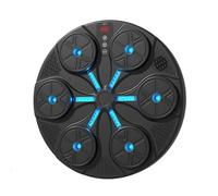 Intelligente Boxmaschine - 17 Inch Musik Boxtrainer Wandmontage | Reaktions- & Schlagtraining Mit LED Zielen - ABS PU Fitness Trainingsgerät Für Jugendliche Erwachsene Home Gym Boxen MMA Workout