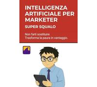 Intelligenza Artificiale per Marketer La Guida Completa: Non farti sostituire: trasforma la paura in vantaggio.