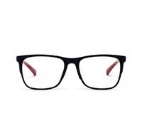 Intellilens Zero Power Blue Cut - Gafas de ordenador (antideslumbrante, ligeras y bloquean los rayos dañinos, protección UV, para hombre y mujer, color azul, cuadrada, talla M)