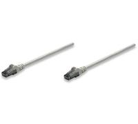 Intellinet 0.5m RJ-45 Cable - Cable de Red (0,5m, RJ-45, RJ-45, Cat6) Gris
