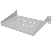 INTELLINET 10'' FACHBODEN 150MM FRONTMONT. 1HE PERFORIERT GRA