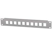 INTELLINET 10-PORT PATCHPANEL UNBESTÜCKT 10'' 1 HE GRAU